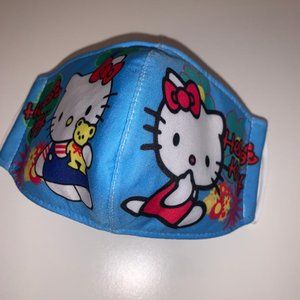GIRLS HELLO KITTY FASHION FACE MASK